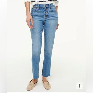 Jcrew Factory essential straight jean button fly